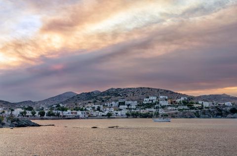 When the dusk settles over Syros.
