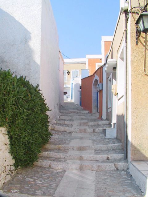 Exploring the corners of Syros.