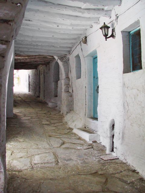 Houses in Dio Choria village.