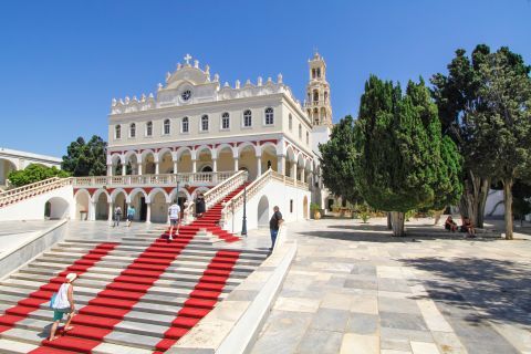 The Church of Evangelistria, Tinos.