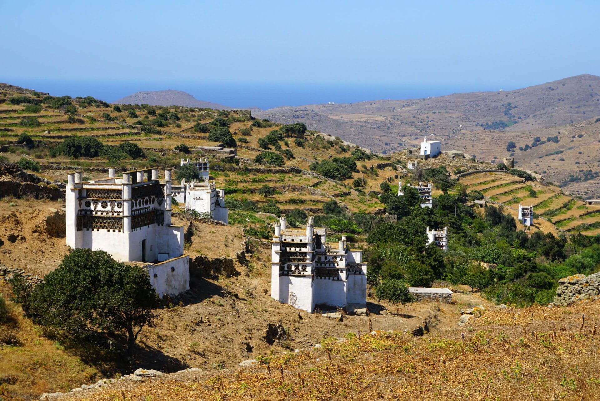 Tinos island: The valley of Dovecotes