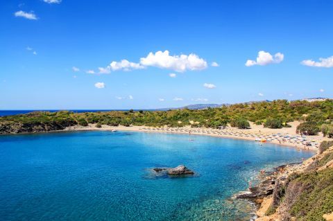 Crystal clear waters and long beaches, Rhodes