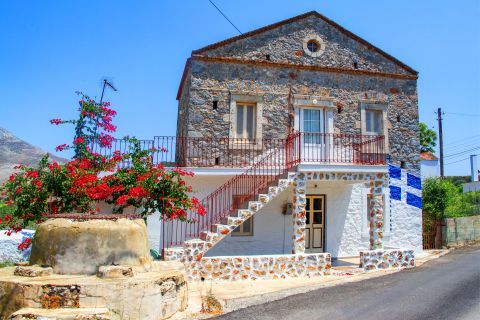 Traditional architecture. Metochi village, Kalymnos.