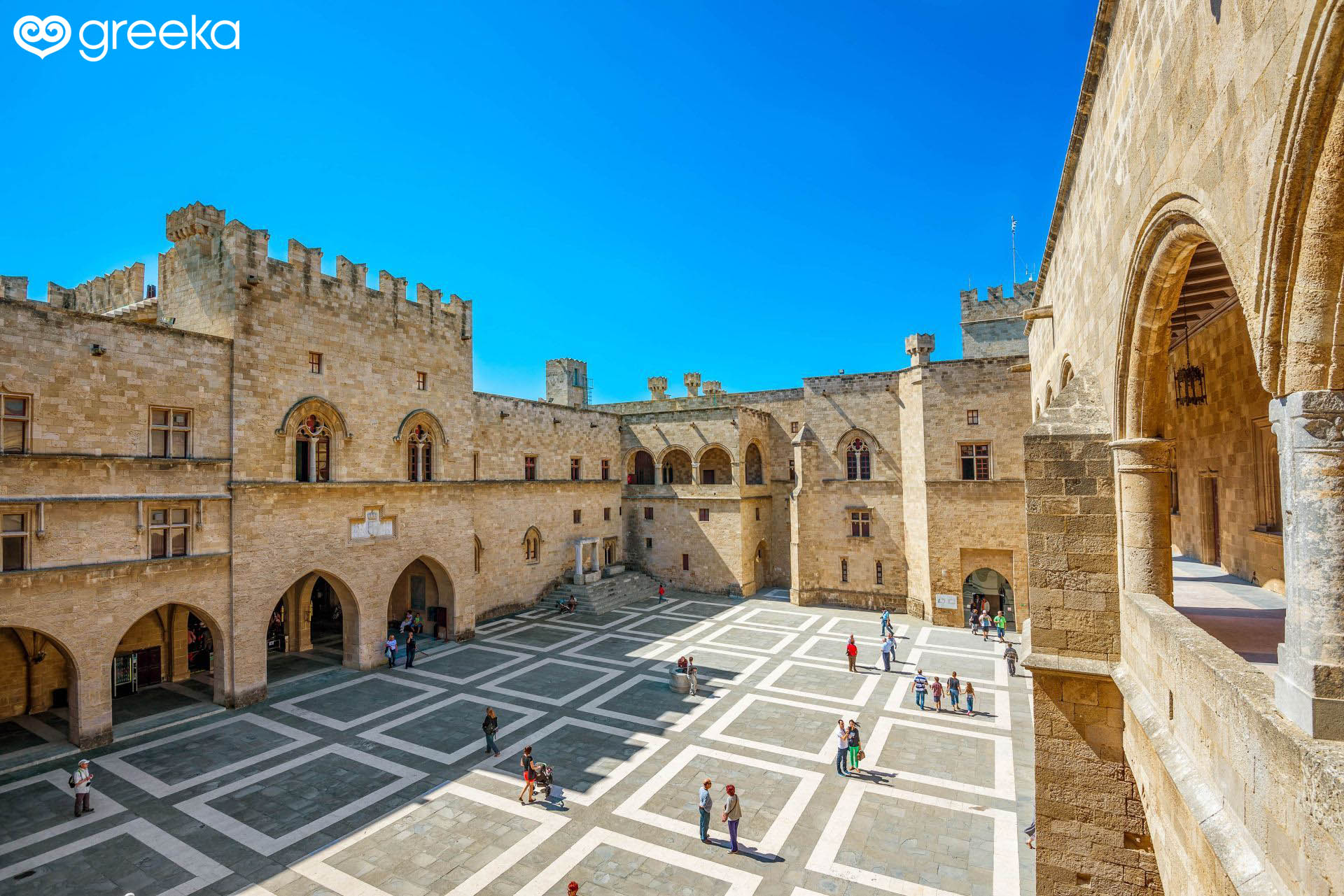 Palace of the Grand Masters, Medieval Old Rhodes Town