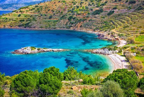 Didima beach. Chios, Eastern Aegean.