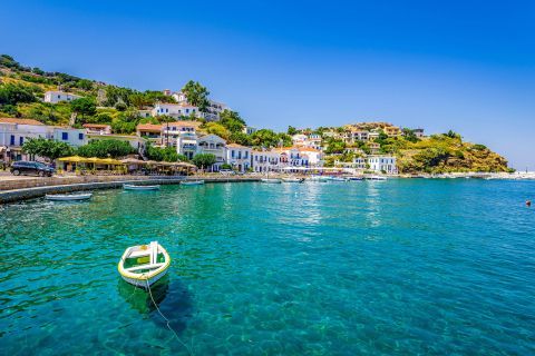 Turquoise waters. Evdilos beach, Ikaria.