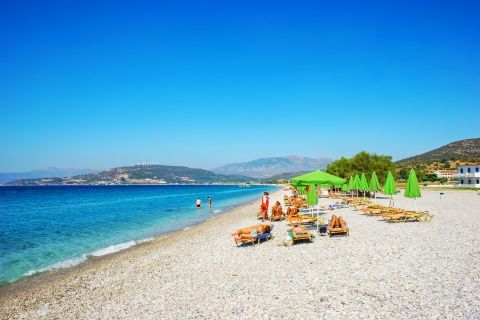 Mikalis beach, Samos.