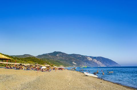 Vatera beach, Lesvos.