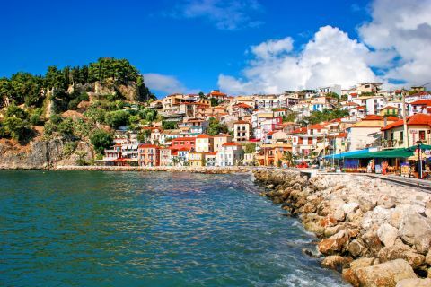 A picturesque spot in Parga Town