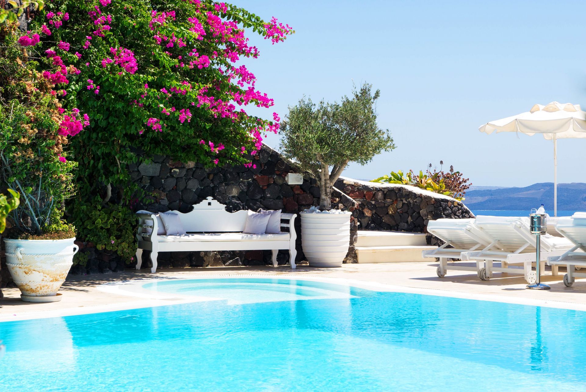 Small Elegant Hotel in Santorini, Greece