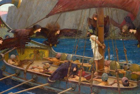 Myth of the legendary Odysseus