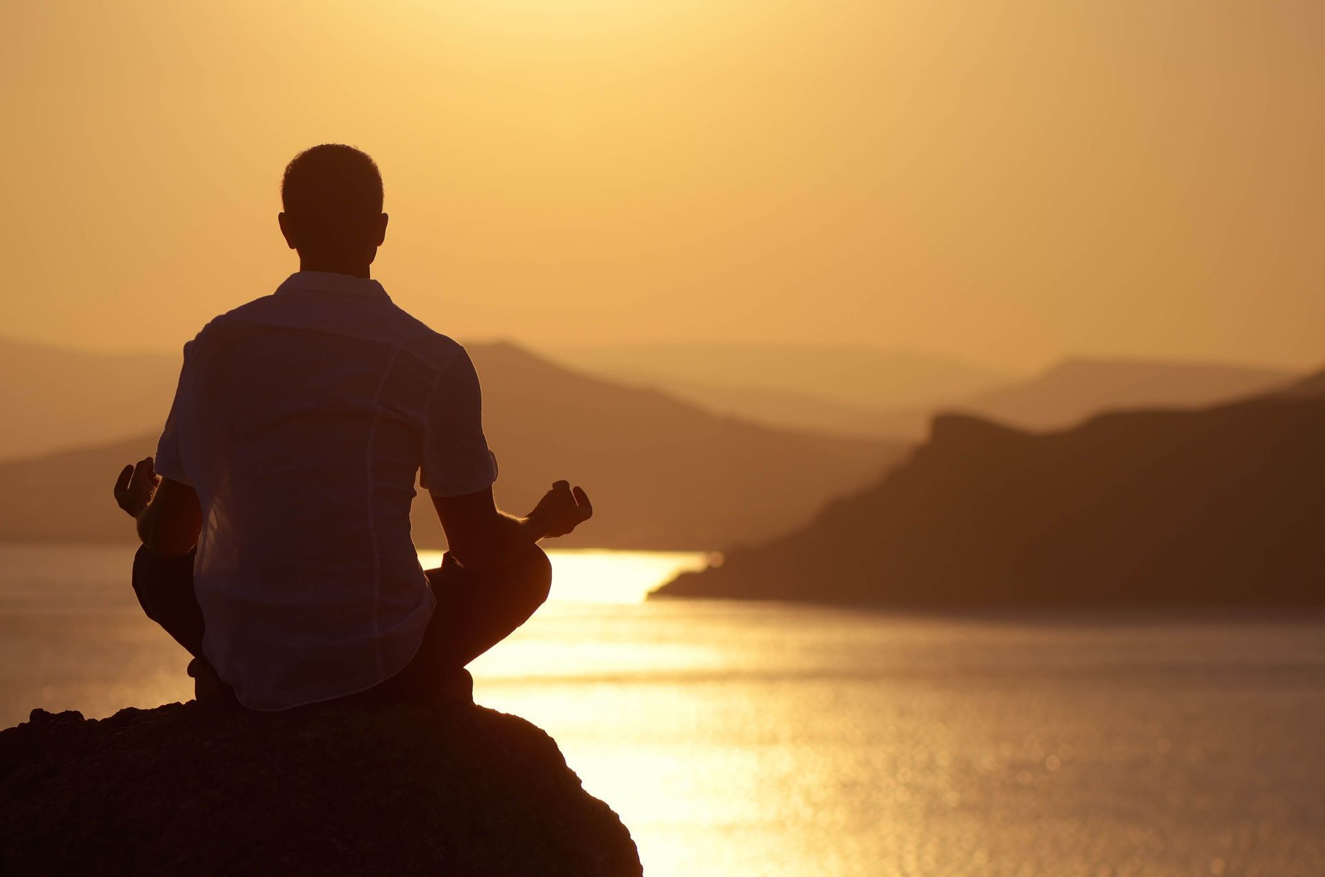 Meditation in the Greek islands
