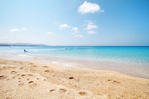 Agios prokopios beach in Naxos