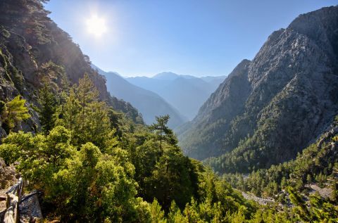 Photo of the Gorge of Samaria in Chania, Crete