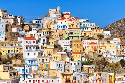 The picturesque houses of Karpathos