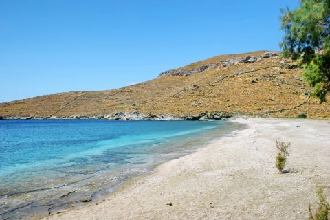 Gaidouromantra beach, Kythnos.