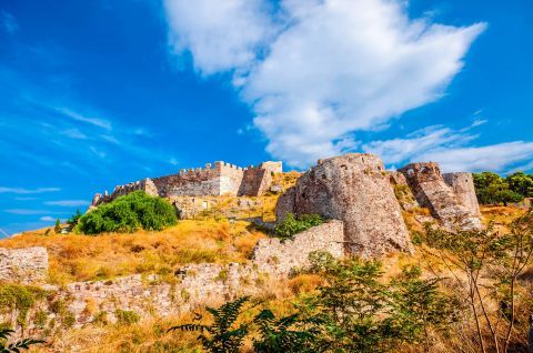 The Medieval Castle of Mytilene, Lesvos.