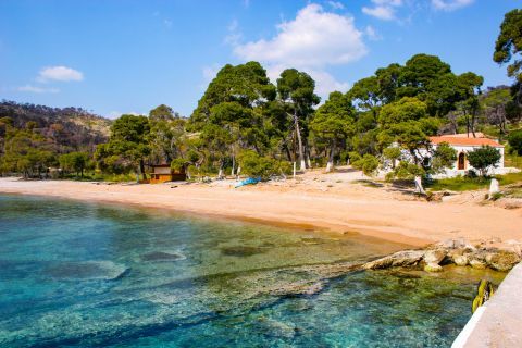 Agia Paraskevi beach, Spetses