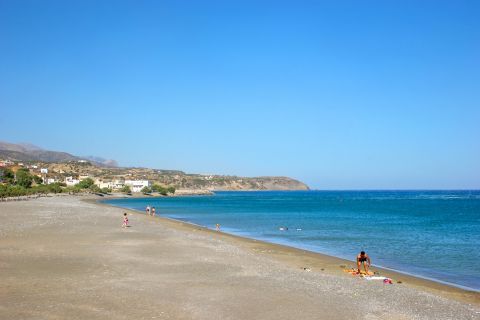 Tsoutsouros beach in Heraklion, Crete
