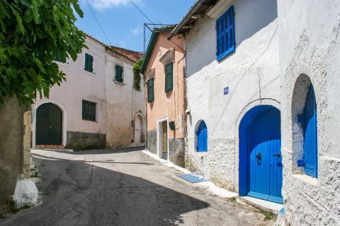 Liapades village, Corfu