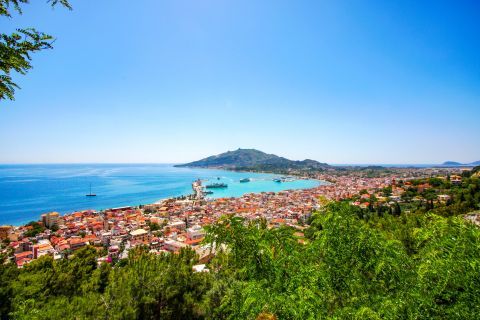 Panoramic view of the Town of Zakynthos