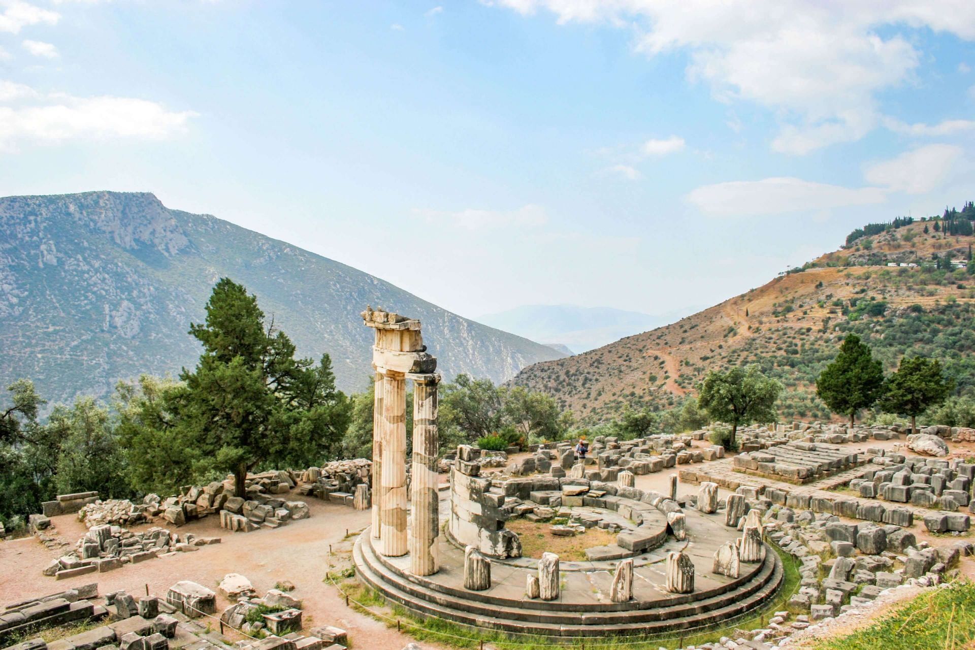 Delphi, the most famous ancient Greek site