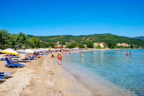 Moraitika beach, Corfu.
