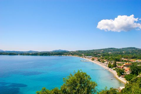 Ipsos beach, Corfu.