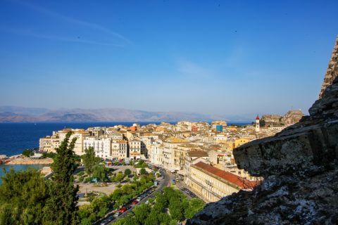 View of Corfu Town