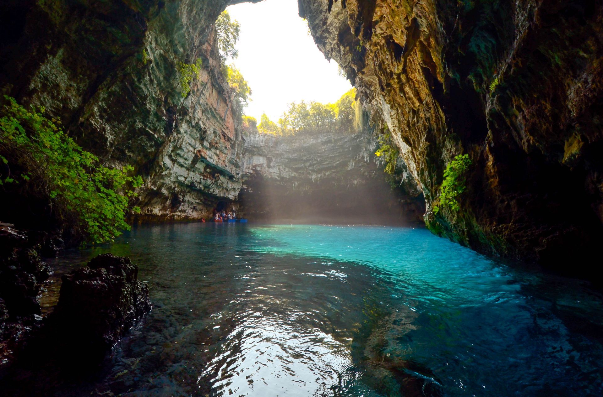 Kefalonia island: Melissani Cave
