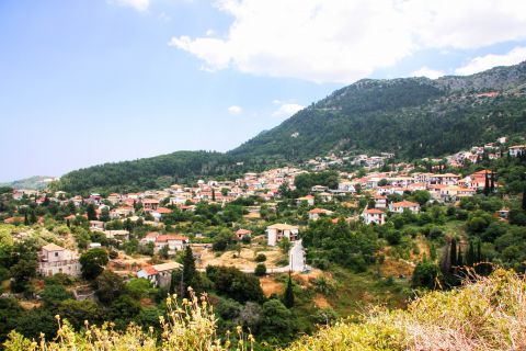 Eksanthia village, Lefkada.
