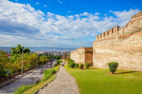 Acropolis wall, Thessaloniki