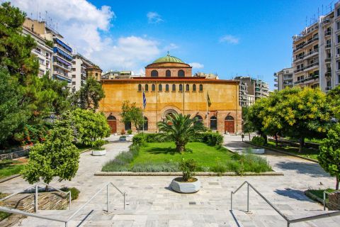 The Church of Agia Sofia, Thessaloniki.