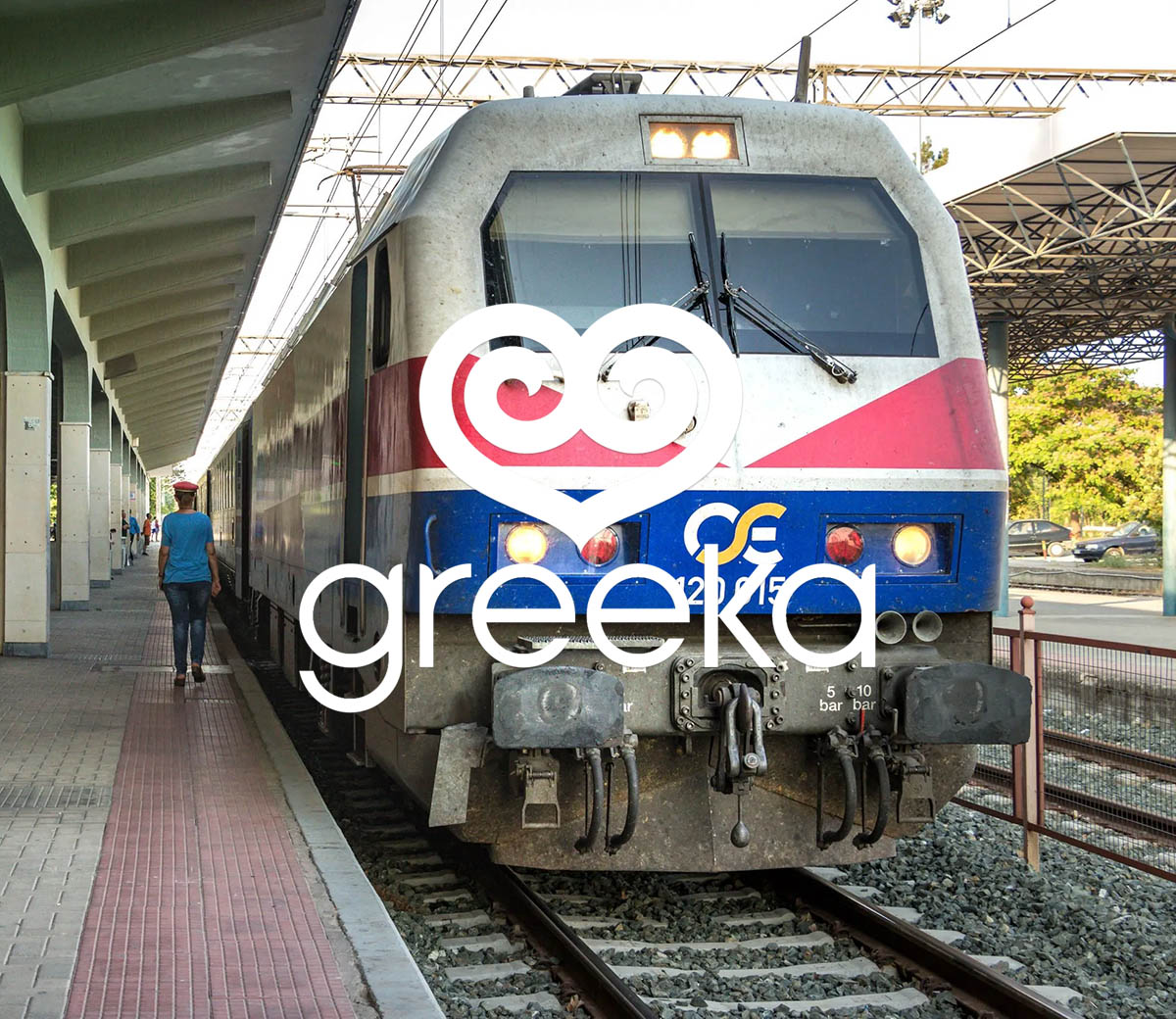 how to travel to greece by train