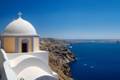 The Cathedral of Santorini