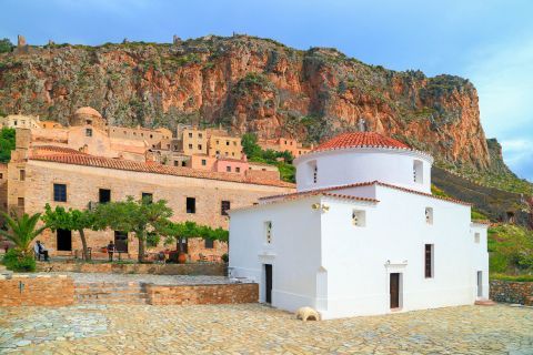 Chrisafitissa Monastery, Monemvasia.