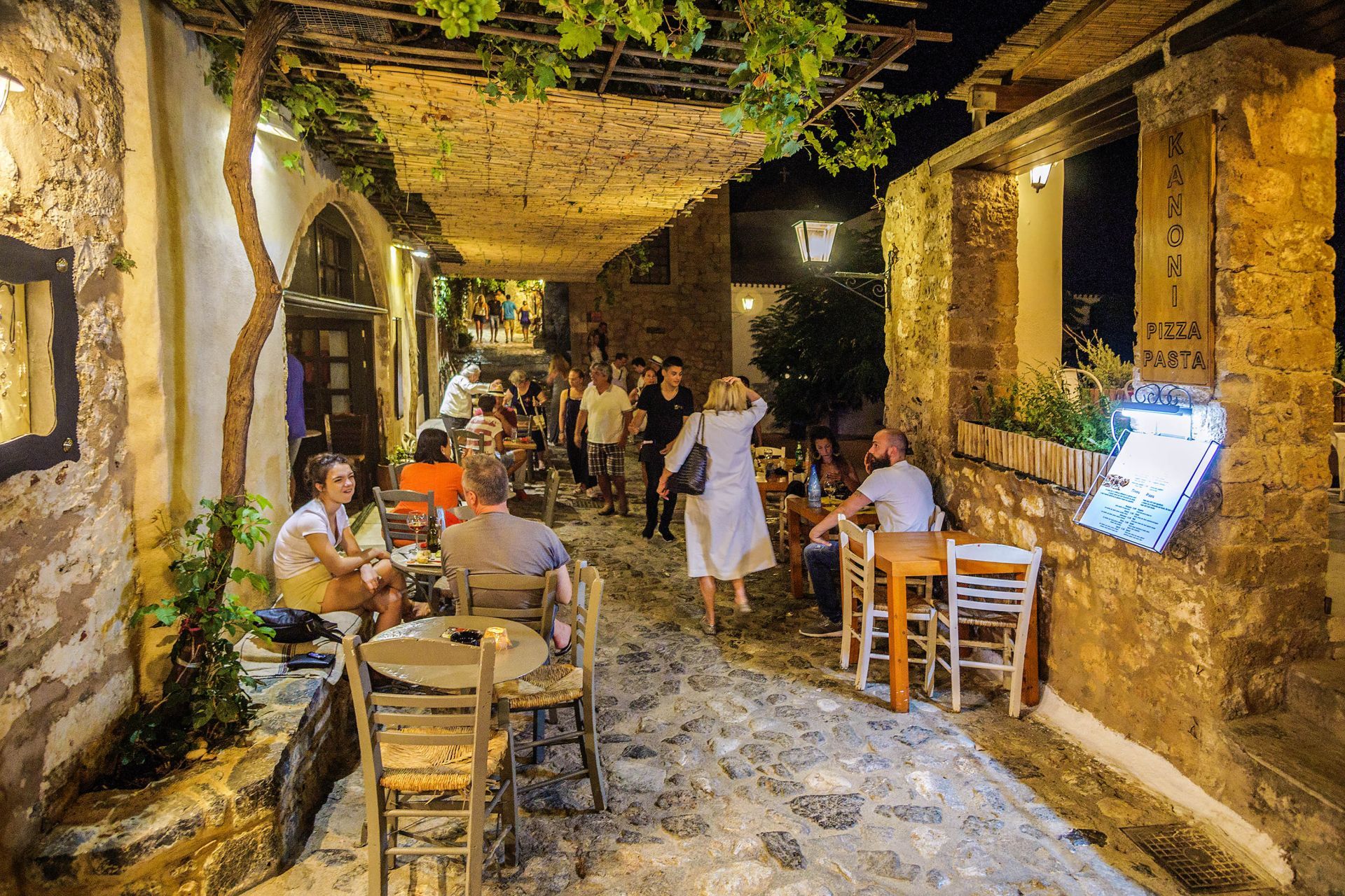 Places to eat and drink in Monemvasia