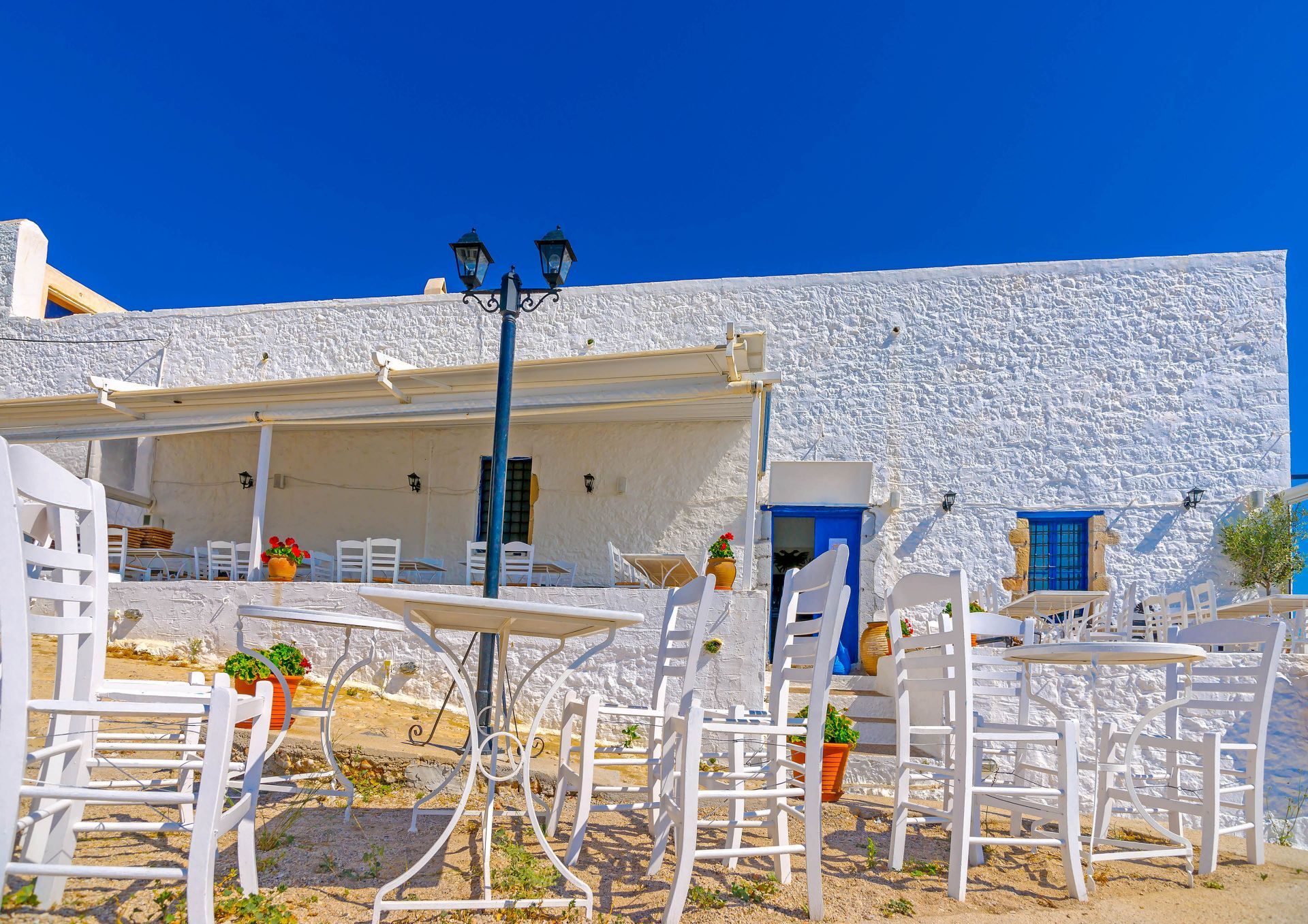 Cafe in Spetses