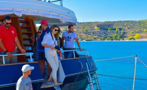 Yacht day trip to Aegina, Moni, Agistri, from Athens 2