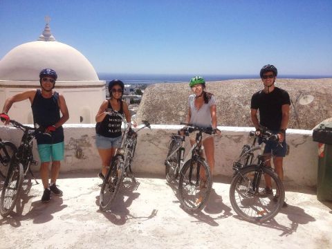 Electric Bike Tour around Santorini 3