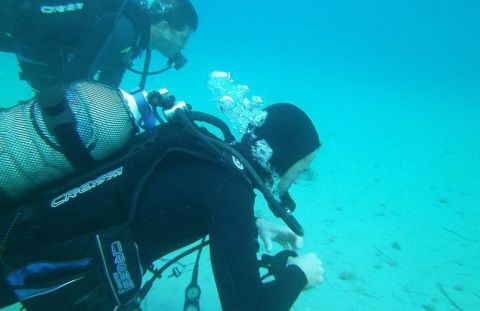 Scuba diving in Zakynthos 1