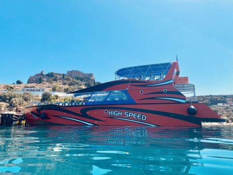 HighSpeed Boat Trip to Lindos 1