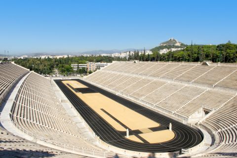 Roman Stadium or Kalimarmaro or Panathinaic Stadium