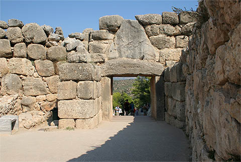 Ancient site of Mycenae