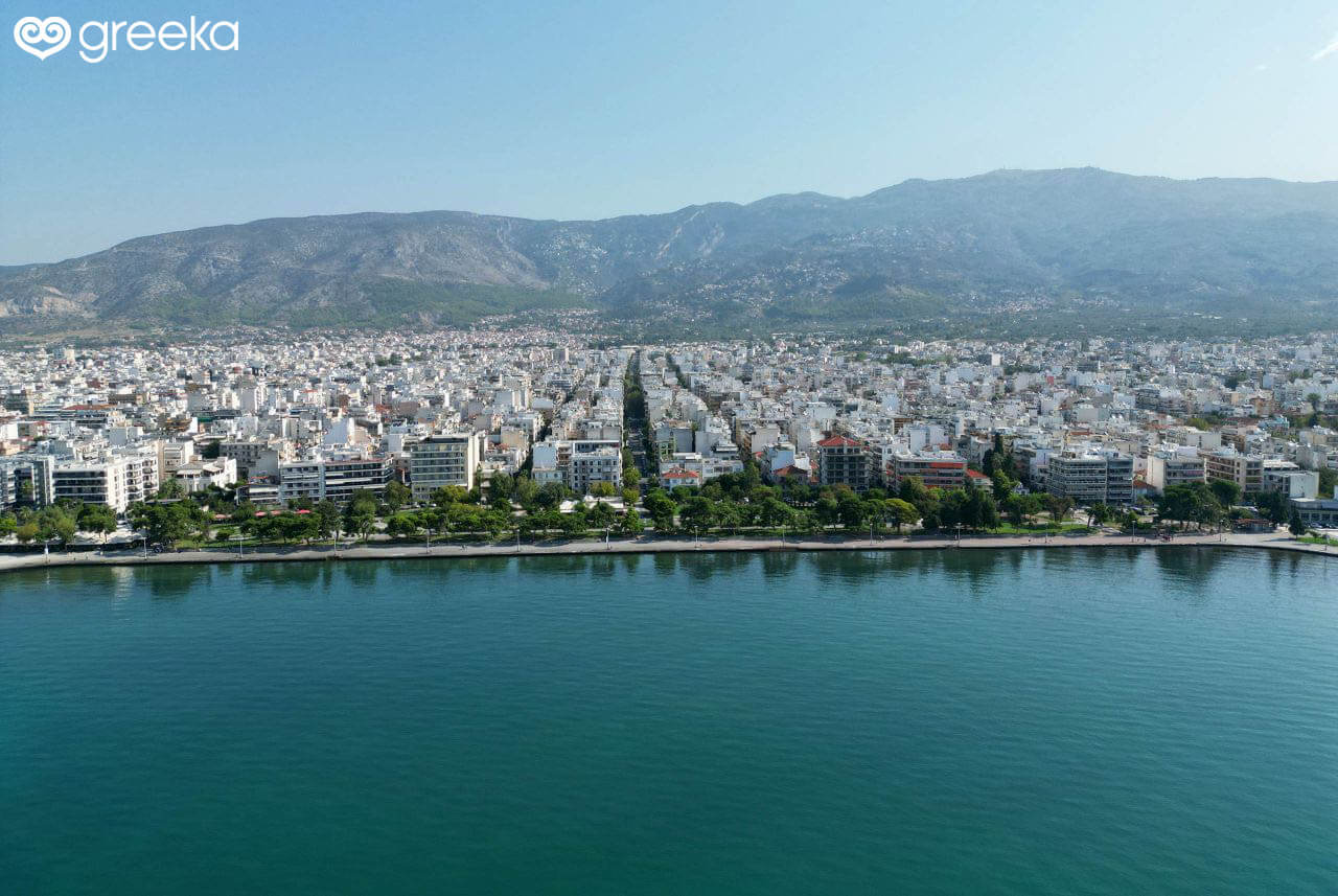 The City of Volos in Thessaly, Greece