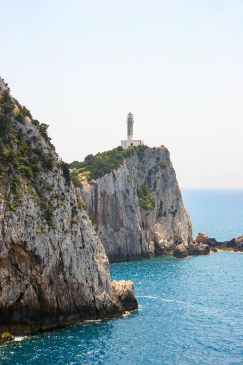 Lighthouse: The Lighthouse of Lefkas is ideally located in Cape Ducato