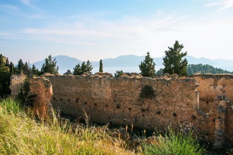 Castle of Assos: Stone built walls