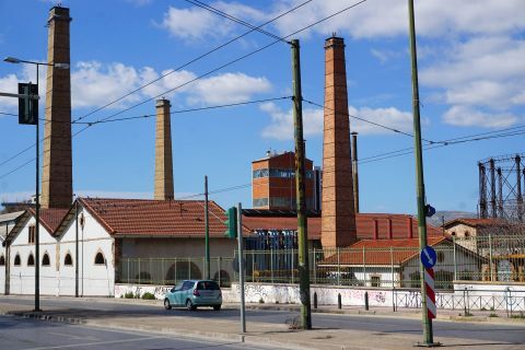 Technopolis: The old gas factory in Athens is the most prominent cultural venue 