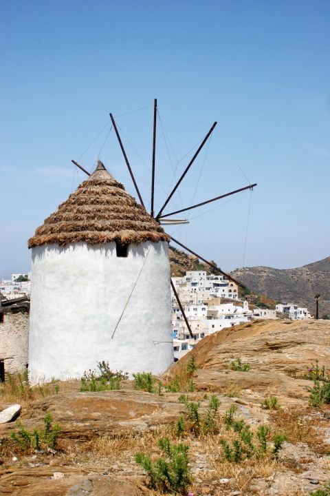 Windmills: A typical Cycladic windmill