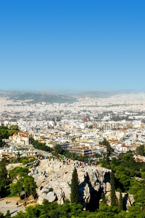 Areopagus Hill: View from Arios Pagos